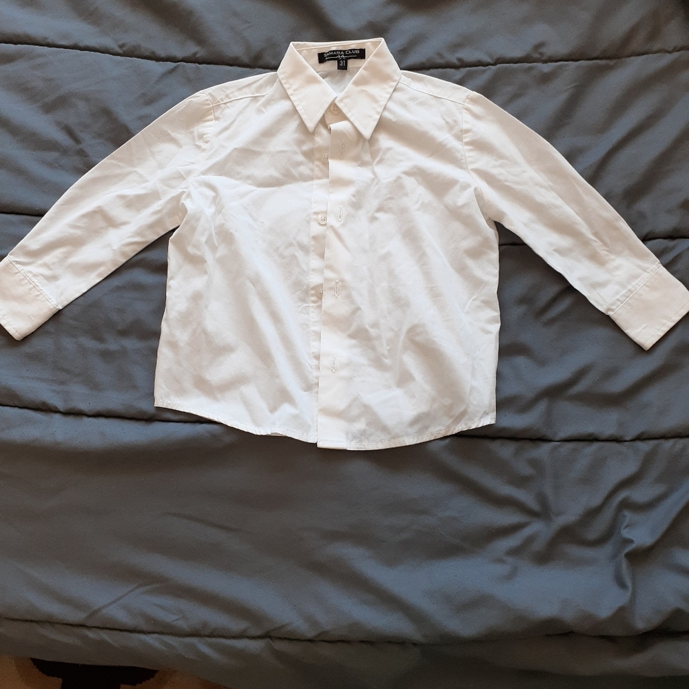 White button down